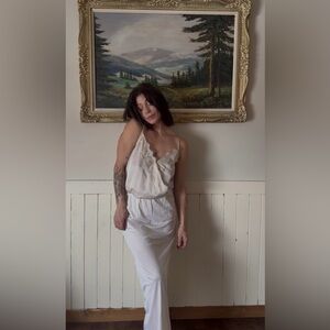 Vintage full length Victoria slip skirt Elegant